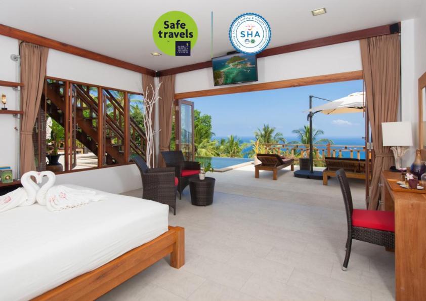 Perfect View Pool Villa Тау Экстерьер фото